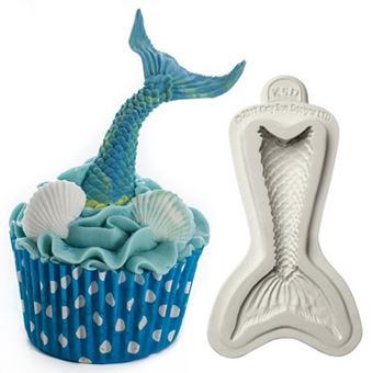 Picture of MERMAID TAIL SILICONE MOULD